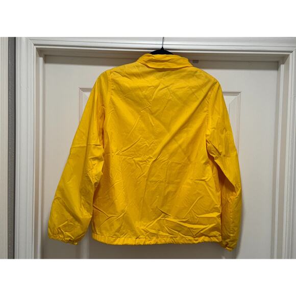 Vintage Weather Tamer Yellow Windbreaker Jacket 80's - Women's Size M - Picture 2 of 10